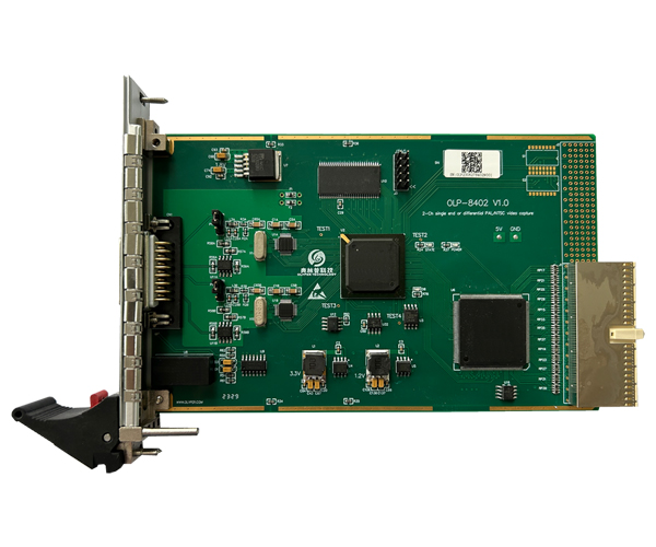 OLP-8402，2通道，单端/差分，PAL/NTSC视频采集模块